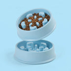 BarkAndMeow Premium Slow Feeder Puzzle Dog Bowls – Anti-Choke, Anti-Slip Maze Dishes for Any Breeds