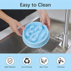 BarkAndMeow Premium Slow Feeder Puzzle Dog Bowls – Anti-Choke, Anti-Slip Maze Dishes for Any Breeds